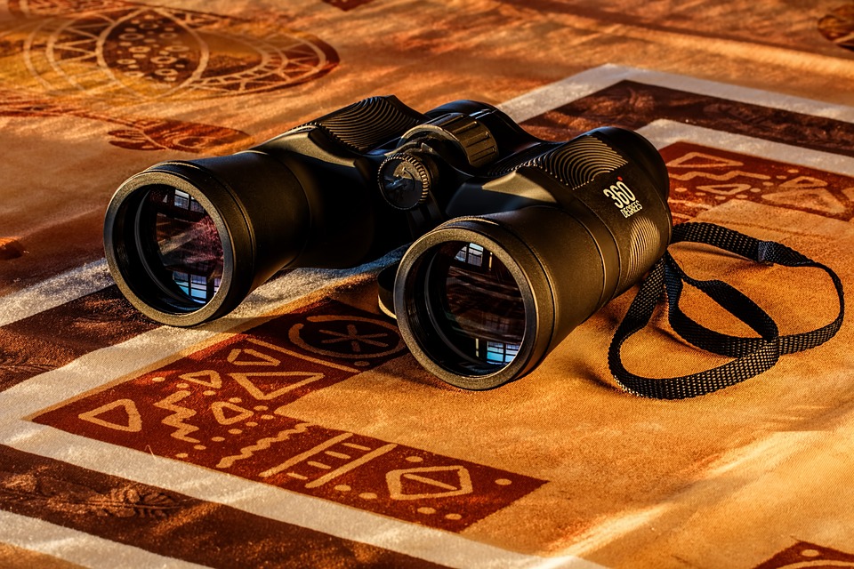 black telescope
